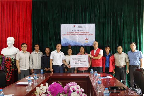 Khởi động dự án cứu trợ khẩn cấp cho các gia đình bị ảnh hưởng mưa lũ