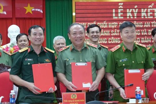 Ký kết quy chế phối hợp, bảo đảm an ninh trật tự trên địa bàn tỉnh Gia Lai