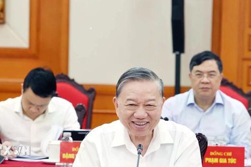 Bộ Chính trị làm việc với Ban Thường vụ Đảng ủy Quốc hội