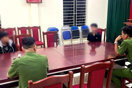 Công an xã Xuân Quang ngăn chặn kịp thời 2 học sinh bị dụ dỗ đi lao động trái phép