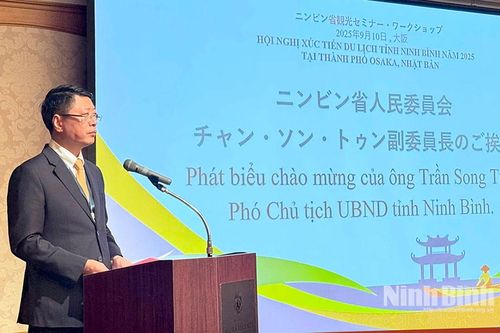 Hội nghị Xúc tiến Du lịch tỉnh Ninh Bình tại Osaka, Nhật Bản