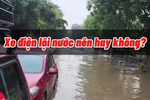 Xe điện lội nước: Nên hay không?