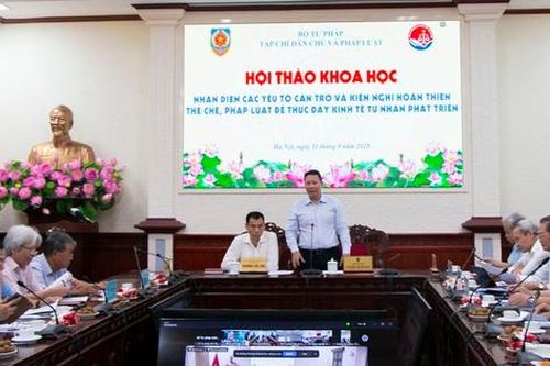 Nhận diện điểm nghẽn, thúc đẩy kinh tế tư nhân phát triển