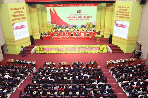 Đại hội Đảng bộ tỉnh Quảng Ngãi lần thứ I: Dấu mốc cho khát vọng phát triển bền vững