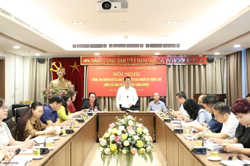 Báo chí Thủ đô tập trung tuyên truyền sâu rộng, toàn diện công tác Đại hội XVIII Đảng bộ thành phố