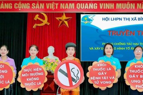Hiệu quả từ mô hình 'Gia đình có sức khỏe - không khói thuốc'