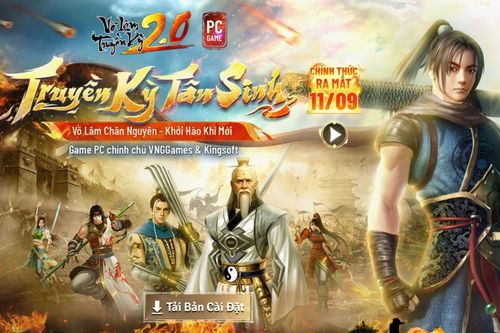 Võ Lâm Truyền Kỳ 2.0 PC chính thức ra mắt