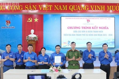 Đà Nẵng kết nghĩa các đơn vị Đoàn 'Tương trợ kiến tạo tương lai'
