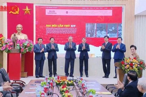 Tổng Bí thư Tô Lâm dự Lễ ra mắt Trang thông tin điện tử 'Đảng Cộng sản Việt Nam - Đại hội XIV'