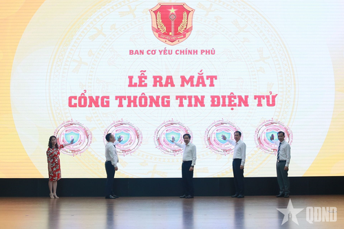 Ban Cơ yếu Chính phủ ra mắt Cổng thông tin điện tử