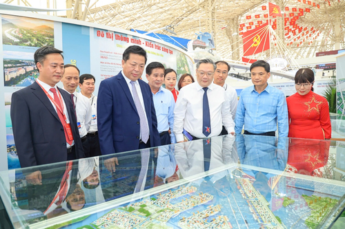 Những điểm nhấn thu hút tại không gian trưng bày của ngành Xây dựng