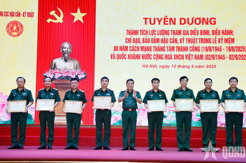 Tổng cục Hậu cần - Kỹ thuật tuyên dương các lực lượng tham gia nhiệm vụ A80
