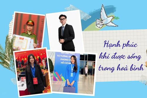 Hạnh phúc khi được sống trong hòa bình