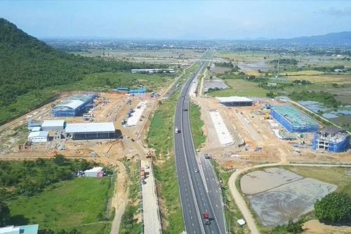Trạm dừng nghỉ đường cao tốc Vĩnh Hảo - Phan Thiết bị chậm tiến độ
