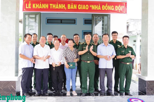 BĐBP các tỉnh khánh thành, bàn giao Nhà đồng đội