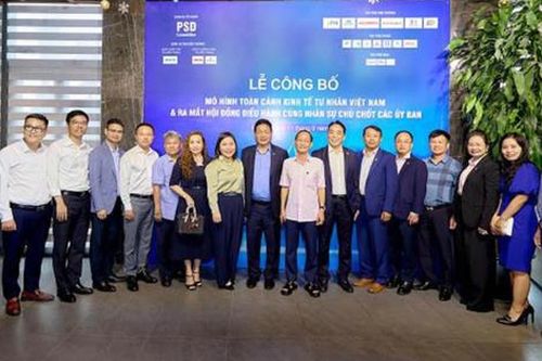 Công bố mô hình Toàn cảnh Kinh tế tư nhân Việt Nam: Cầu nối để hiện thực hóa những dự án lớn quốc gia