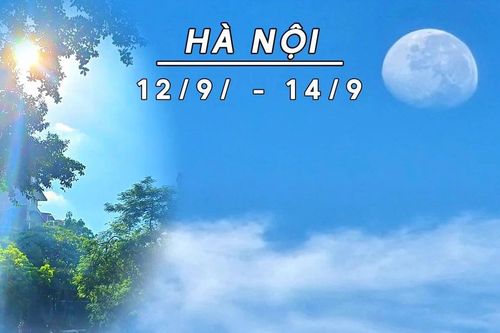 Hà Nội cuối tuần ít mưa xen kẽ trời hửng nắng đẹp