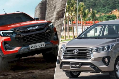 10 mẫu ô tô bán ít nhất tháng 8 tại Việt Nam