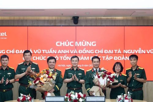 Tập đoàn Viettel có thêm 2 Phó Tổng giám đốc