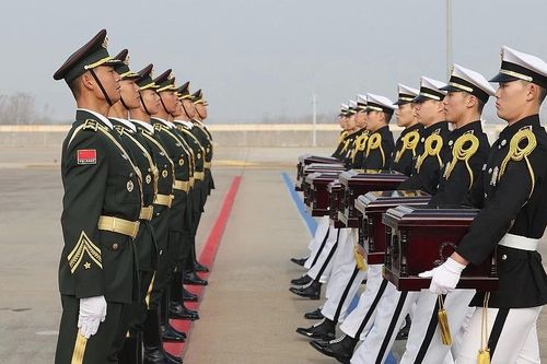 Hàn Quốc trao trả hài cốt binh sỹ cho Trung Quốc trong Chiến tranh Triều Tiên