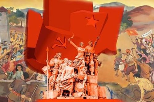 Nghệ thuật 3D mapping tái hiện ngọn lửa cách mạng Xô Viết Nghệ Tĩnh