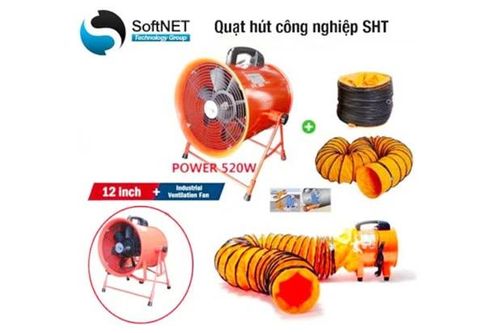 Quạt hút xách tay – Giải pháp linh động cho hút bụi và cấp khí tươi công nghiệp