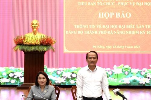 450 đại biểu chính thức dự Đại hội Đảng bộ TP. Đà Nẵng lần thứ I, nhiệm kỳ 2025-2030