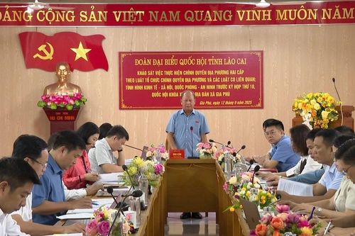 Sớm giải quyết khó khăn, vướng mắc trong thực hiện chính quyền địa phương hai cấp ở xã Gia Phú