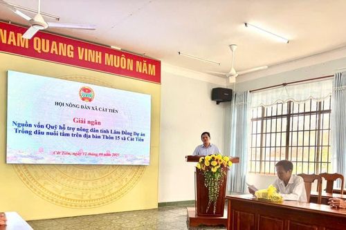 Tiếp sức nông dân Cát Tiên phát triển nghề dâu tằm
