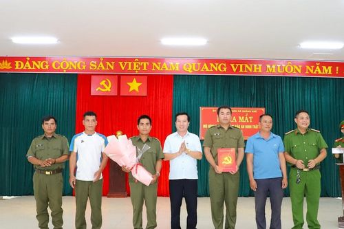 Quảng Khê ra mắt mô hình 'Tuần tra bảo đảm an ninh trật tự'