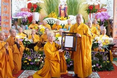 Đồng Tháp: Bổ nhiệm trụ trì chùa Long Nguyên