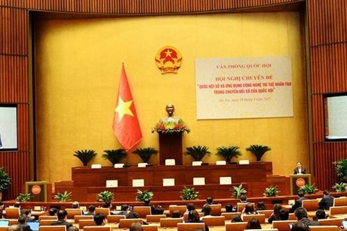 Hội nghị chuyên đề 'Bình dân học vụ số – Quốc hội số: Khung kiến thức, kỹ năng số cho Quốc hội hiện đại' sẽ diễn ra chiều mai, 13/9