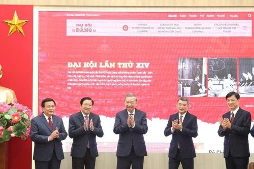 Ra mắt Trang tin điện tử 'Đảng Cộng sản Việt Nam - Đại hội XIV'