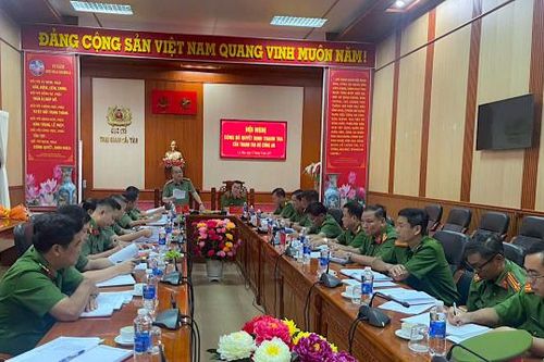 Công bố Quyết định thanh tra một số mặt công tác tại Trại giam Cái Tàu