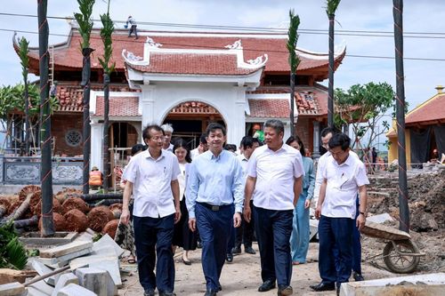 Văn phòng Quốc hội kiểm tra tiến độ dự án Khu lưu niệm Trưởng ban Thường trực Quốc hội Bùi Bằng Đoàn