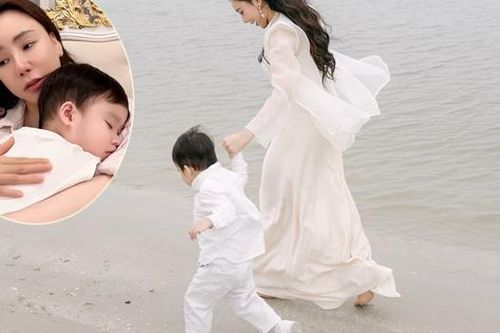 Hồ Quỳnh Hương hát ru con gây sốt mạng xã hội vì giọng hát êm ái, truyền cảm