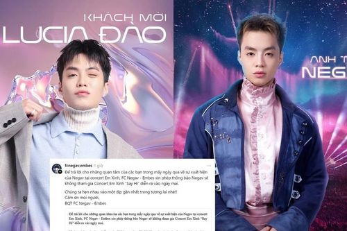 NEGAV rút khỏi concert Em Xinh 'Say Hi', lịch trình Anh Trai 'Say Hi' ra sao?