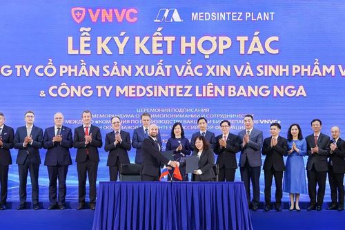 Nga sẽ chuyển giao công nghệ sản xuất thuốc, vaccine thế hệ mới cho Việt Nam