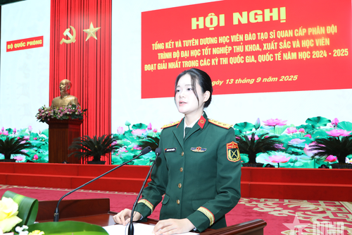 Thượng úy Nguyễn Thúy Nhường: 'Hạt giống đỏ' của Học viện Quân y