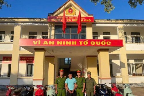 Bắt đối tượng chuyên trộm xe máy ở Hà Tĩnh