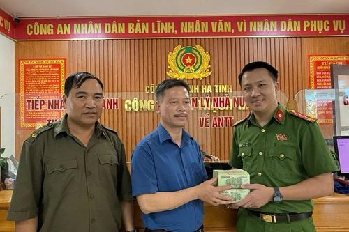 Công an Hà Tĩnh giúp người dân nhận lại 200 triệu đồng chuyển nhầm
