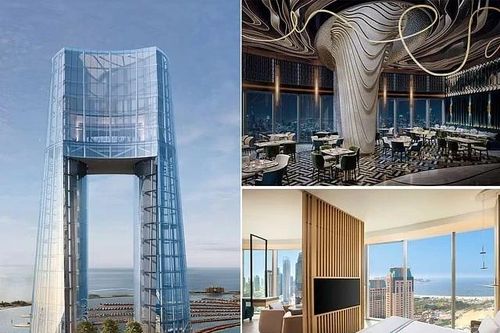Khách sạn cao nhất thế giới hé lộ không gian xa hoa giữa lòng Dubai