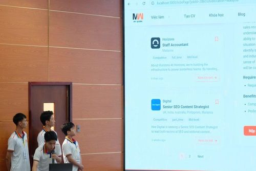 Sinh viên CNTT ở Đà Nẵng so tài tại Chung kết thiết kế website