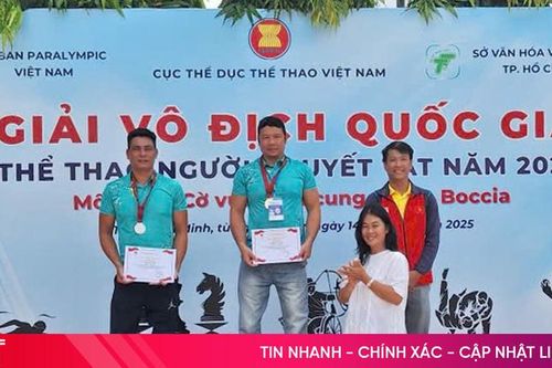 VĐV Hà Tĩnh giành 9 huy chương tại Giải Vô địch quốc gia thể thao người khuyết tật