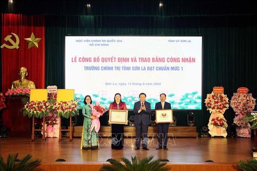 Xây dựng Trường Chính trị tỉnh Sơn La đạt chuẩn mức 2 vào năm 2030