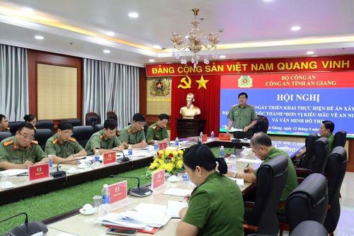Đẩy mạnh thực hiện Đề án xây dựng đặc khu Phú Quốc thành 'Đơn vị kiểu mẫu về an ninh, trật tự và văn minh đô thị'