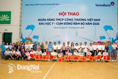 Sôi nổi Hội thao VietinBank Khu vực 7 - cụm Đông Nam Bộ