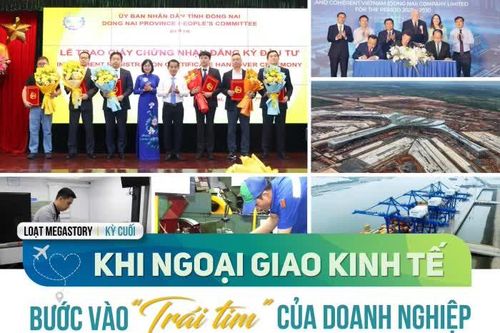 [Loạt Megastory] Khi ngoại giao kinh tế bước vào 'trái tim' của doanh nghiệp (Kỳ cuối)