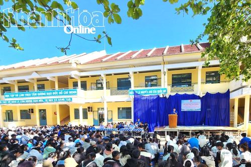 Xét tuyển bổ sung 43 học sinh vào lớp 10 Trường THPT Khánh Sơn