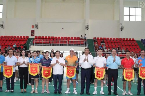 Khai mạc Giải Pickleball chào mừng thành công Đại hội Đảng bộ Các cơ quan Đảng tỉnh
